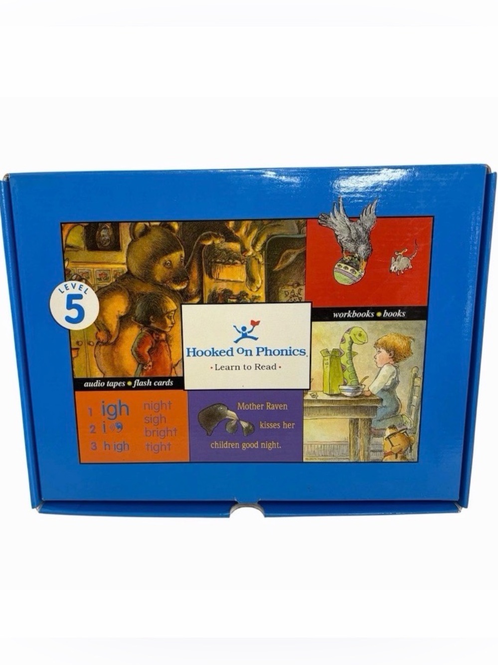 Hooked On Phonics HOP Learn To Read Level 5 2001 Edition Deluxe Edition Box Set